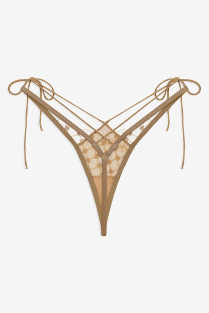 For Love & Lemons Dazzle Me Thong Panty