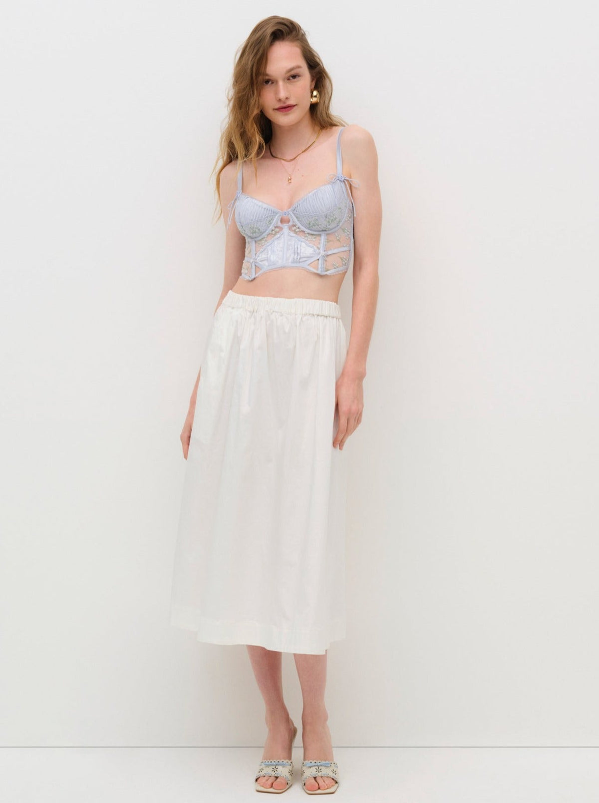 For Love & Lemons Baby's Breath Bustier