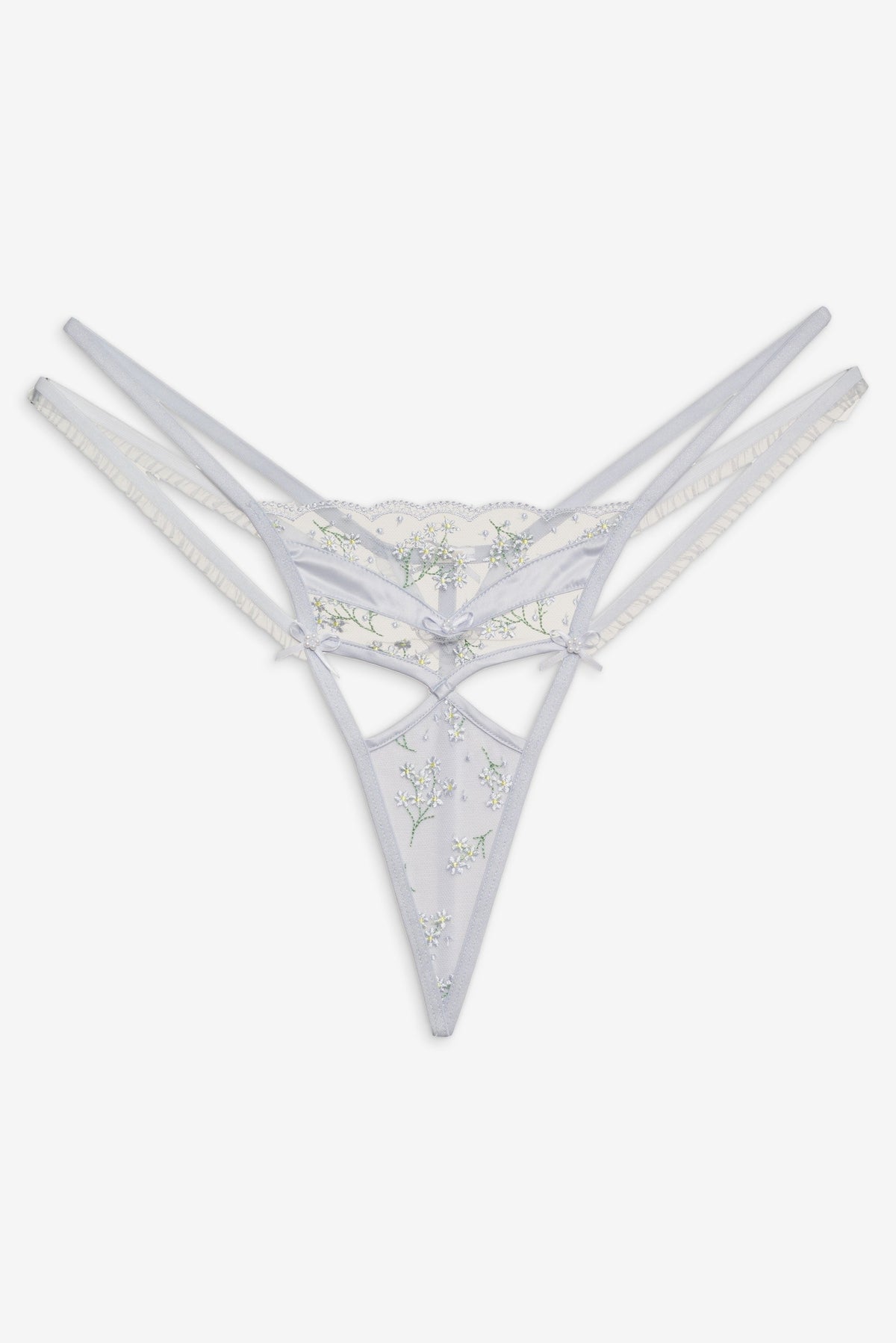 For Love & Lemons Baby's Breath Thong Panty