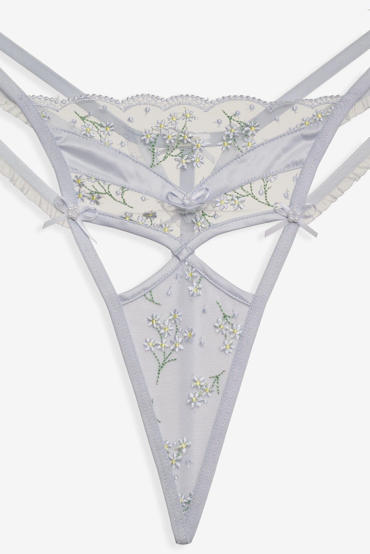 For Love & Lemons Baby's Breath Thong Panty