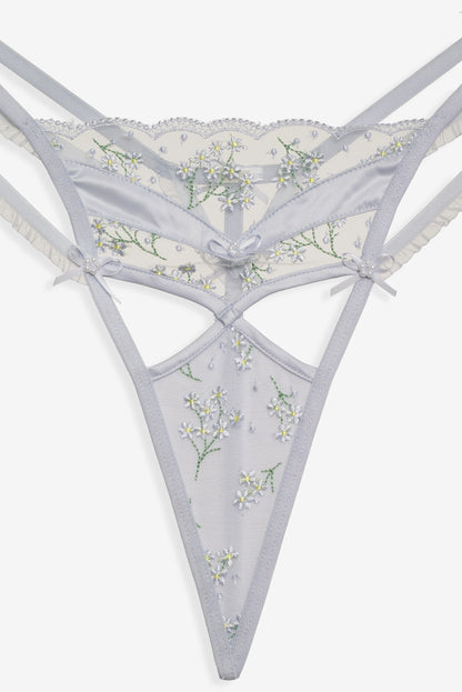 For Love & Lemons Baby's Breath Thong Panty