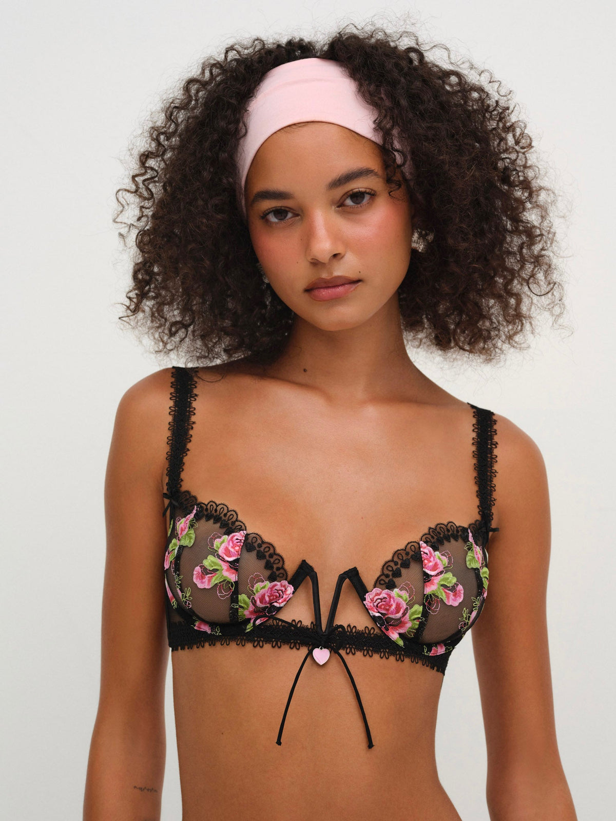 For Love & Lemons Love Garden Underwire Bra