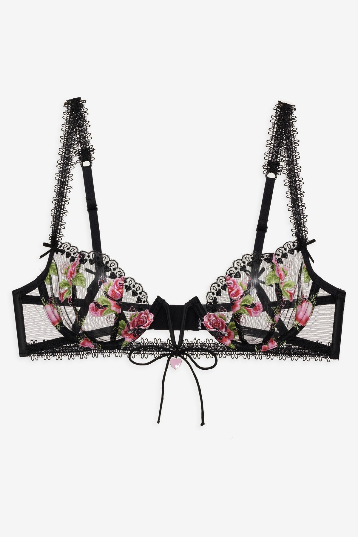For Love & Lemons Love Garden Underwire Bra