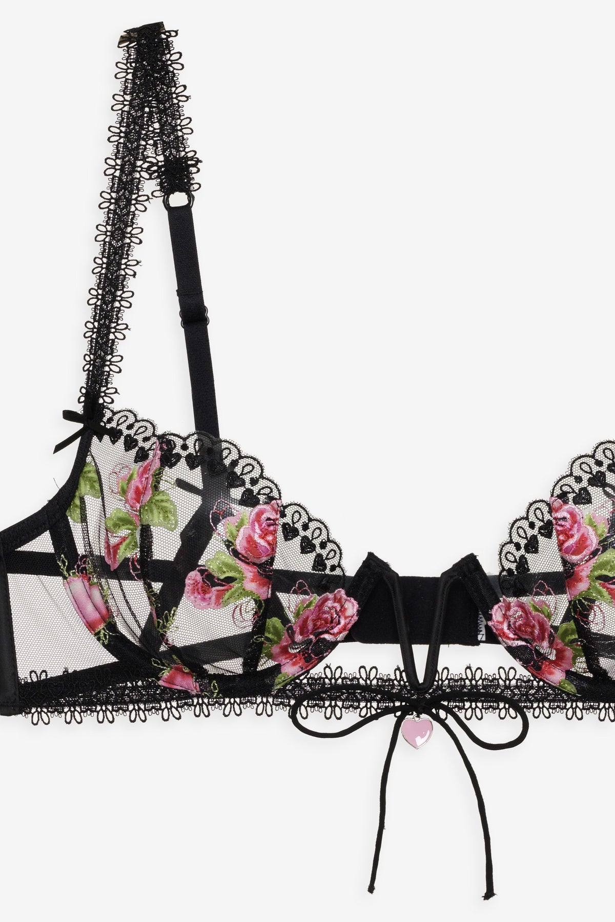 For Love & Lemons Love Garden Underwire Bra