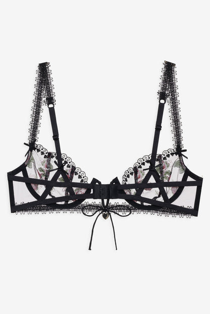 For Love & Lemons Love Garden Underwire Bra