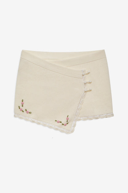 For Love & Lemons Pheobe Knit Mini Skirt