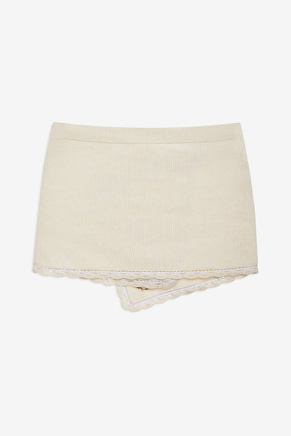 For Love & Lemons Pheobe Knit Mini Skirt
