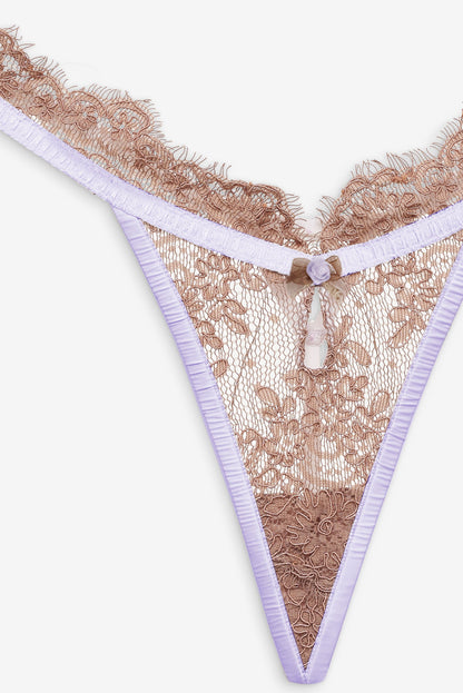 For Love & Lemons Holly Thong Panty