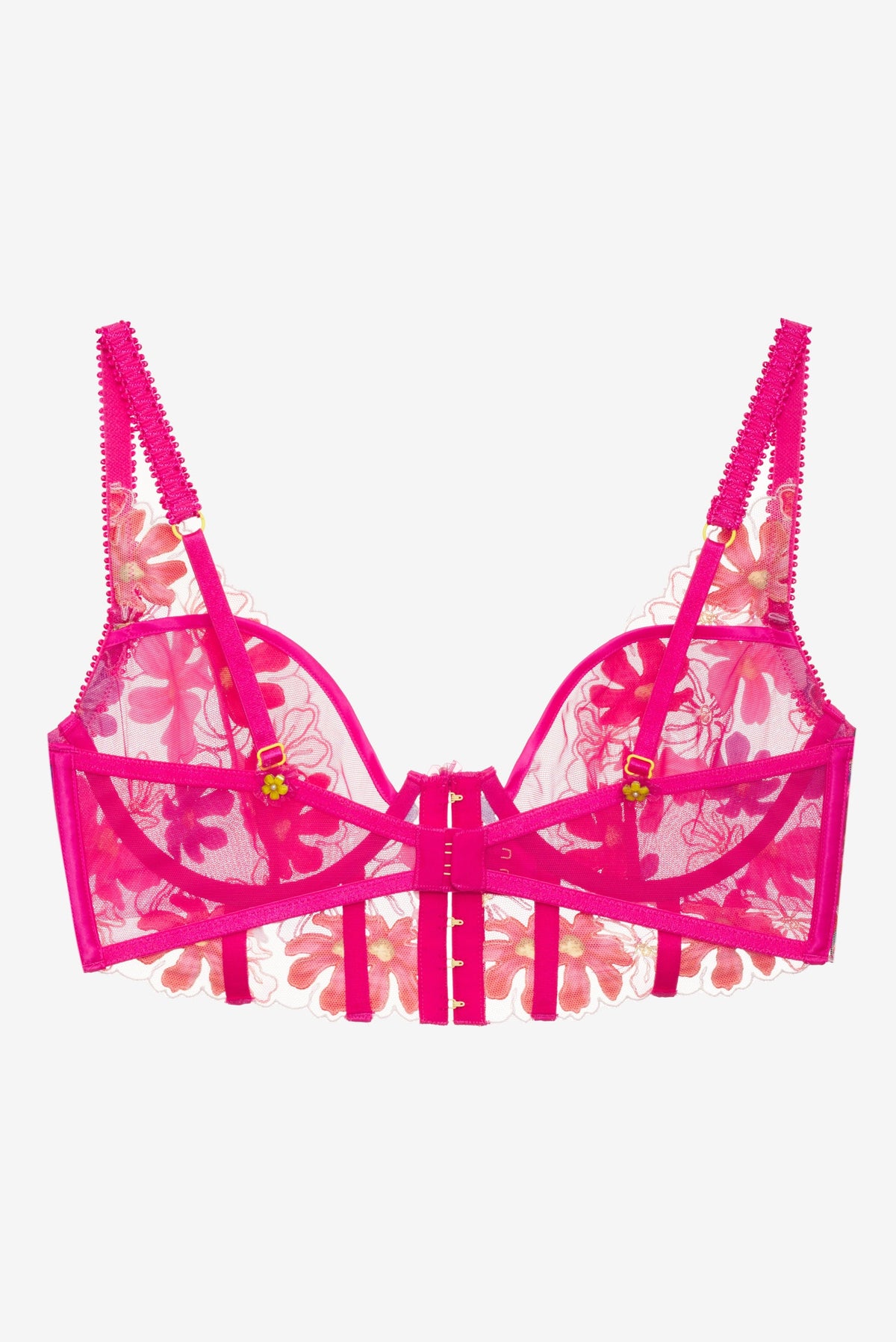 For Love & Lemons Anemone Floral Underwire Bra