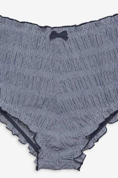 For Love & Lemons Denim Hearts Bloomer Short
