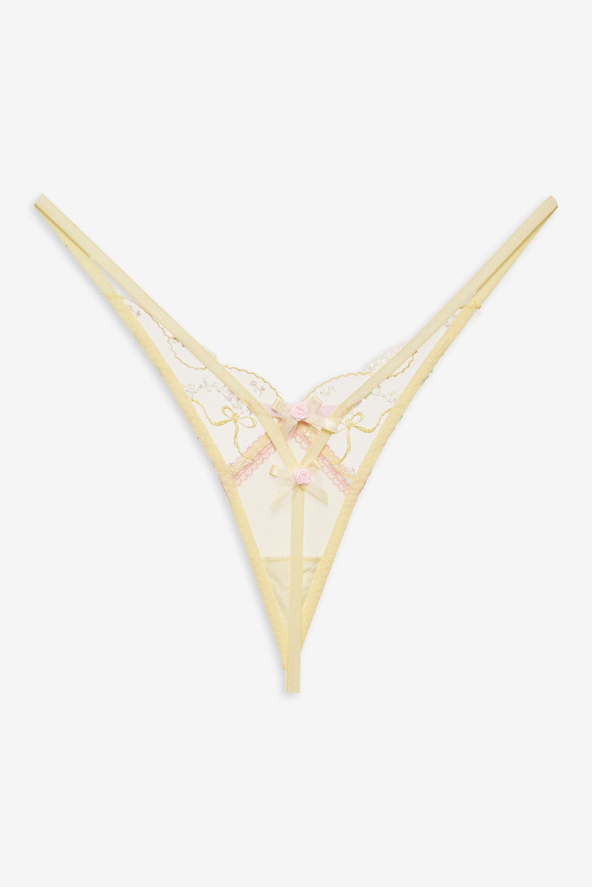 For Love & Lemons Sunny Bouquet Thong Panty