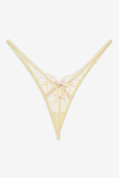 For Love & Lemons Sunny Bouquet Thong Panty