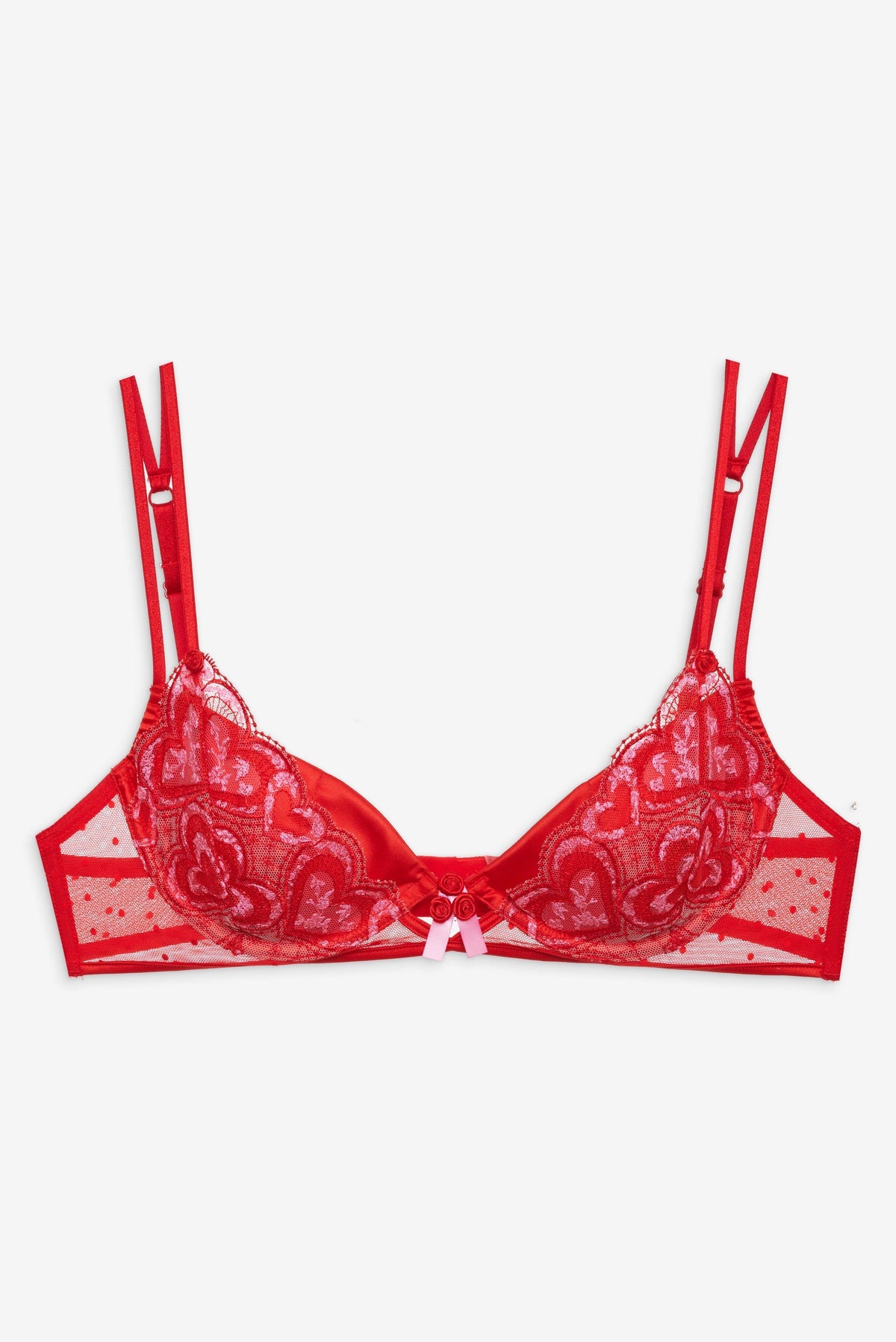 For Love & Lemons Heartbeat Underwire Bra