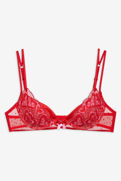 For Love & Lemons Heartbeat Underwire Bra