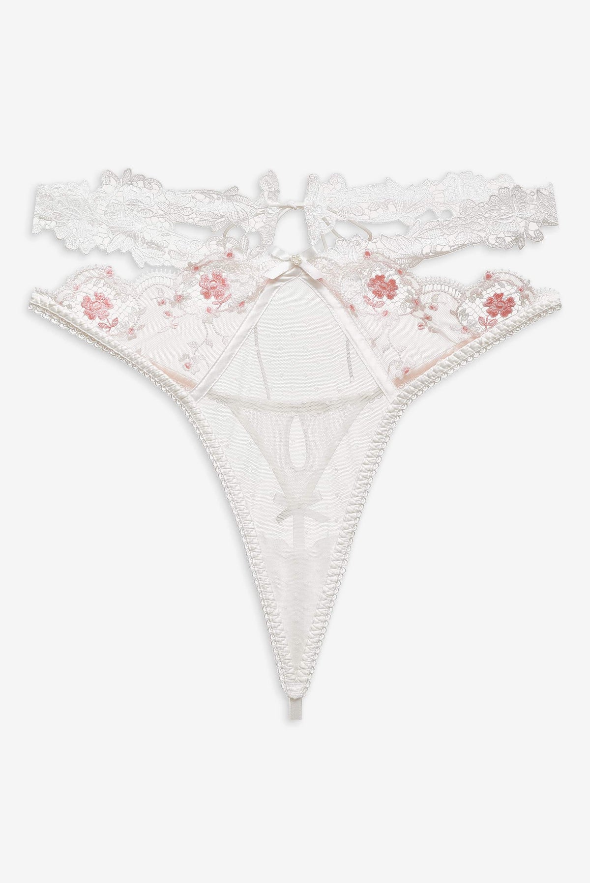 For Love & Lemons Le Fleur Thong Panty