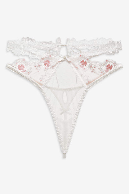 For Love & Lemons Le Fleur Thong Panty