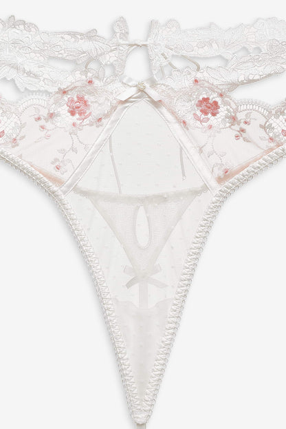 For Love & Lemons Le Fleur Thong Panty