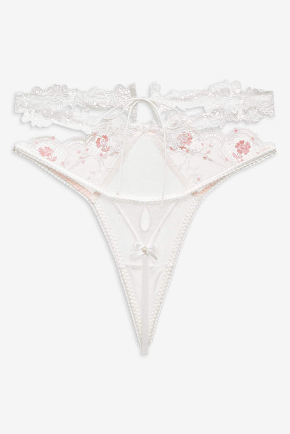 For Love & Lemons Le Fleur Thong Panty