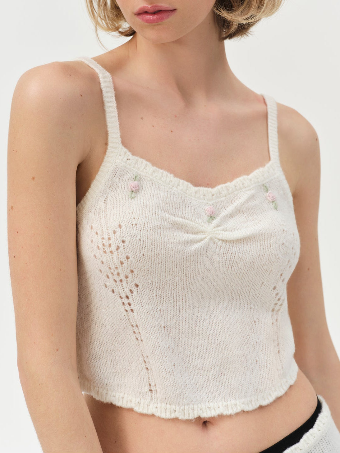 For Love & Lemons London Knit Cami Top