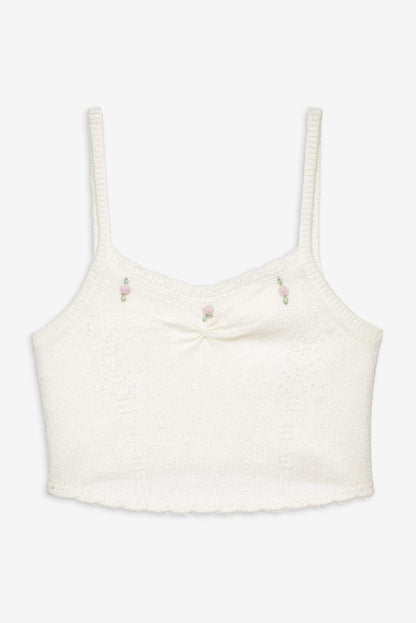 For Love & Lemons London Knit Cami Top