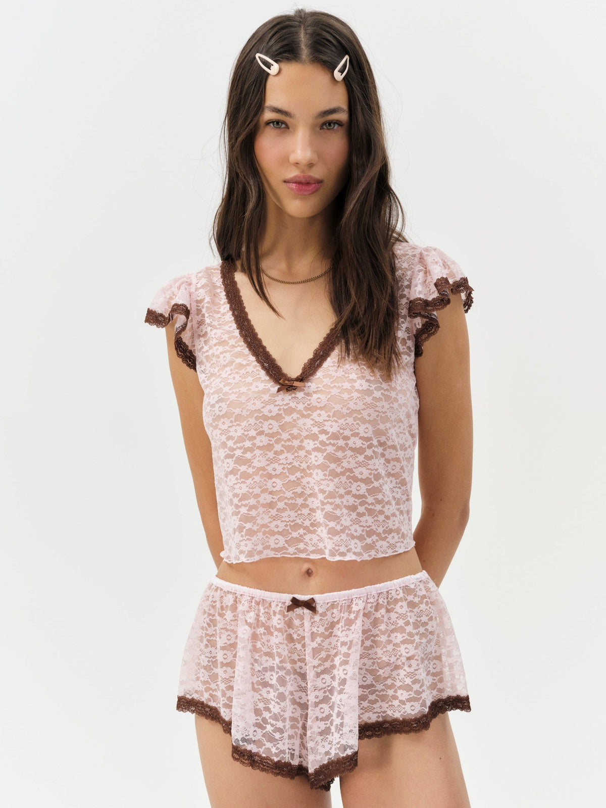 For Love & Lemons Pamela Sleep Short