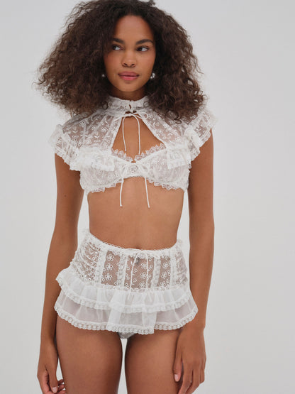 For Love & Lemons Layer Cake Chiffon Panty