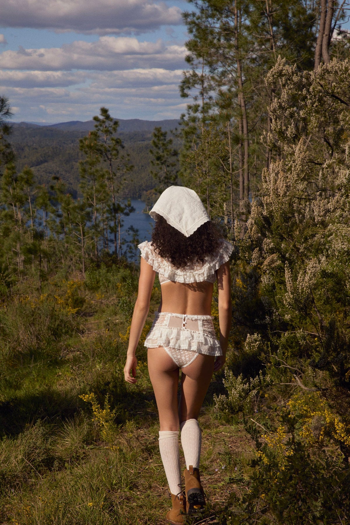 For Love & Lemons Layer Cake Chiffon Panty