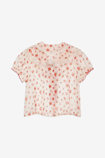 For Love & Lemons Leah Crop Top