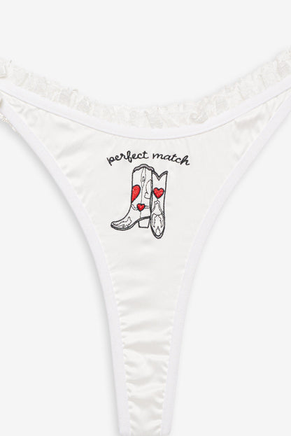 For Love & Lemons Bachelorette Thong Panty Pack
