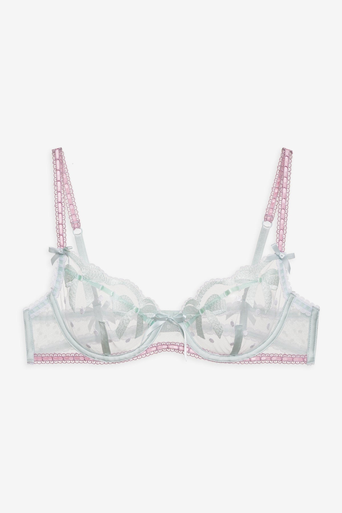 For Love & Lemons Billie Bow Underwire Bra