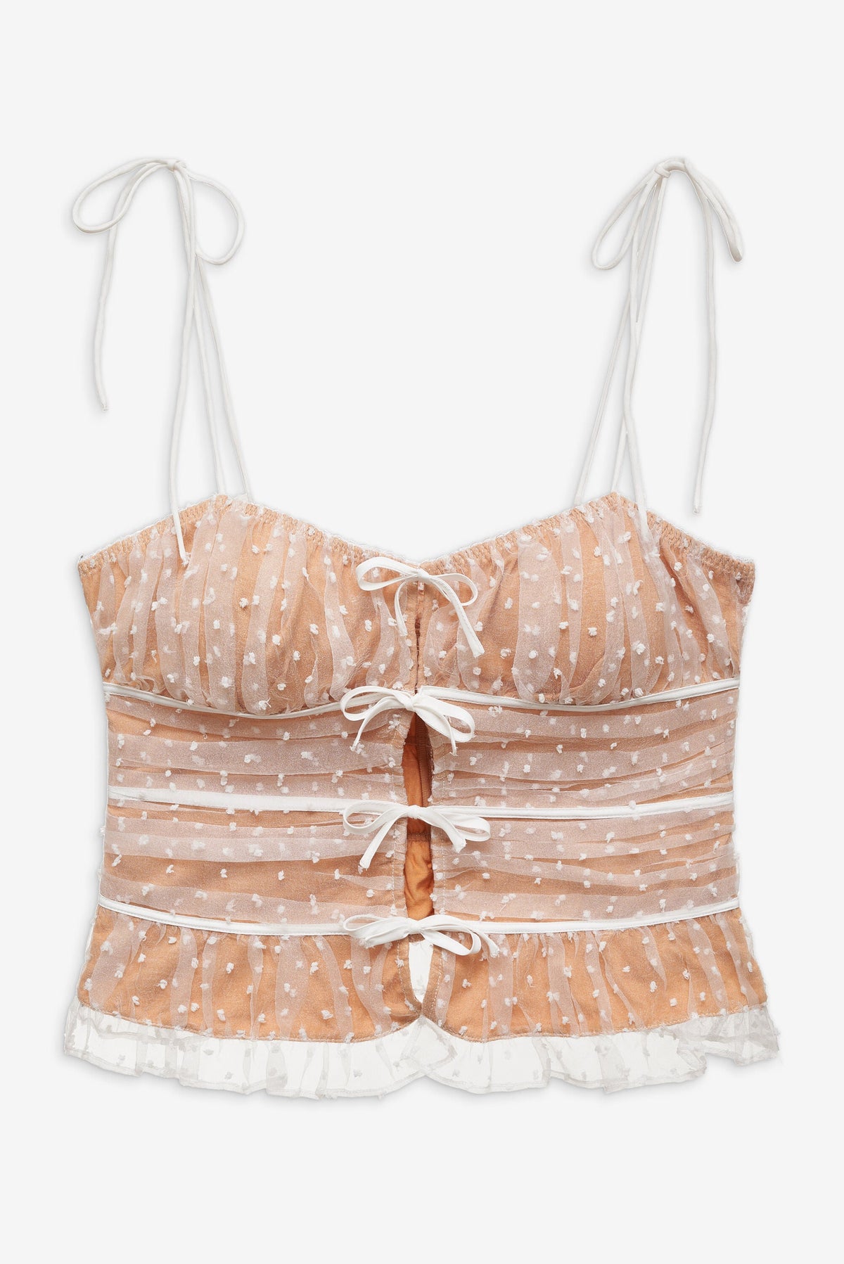 For Love & Lemons Devon Dot Bustier