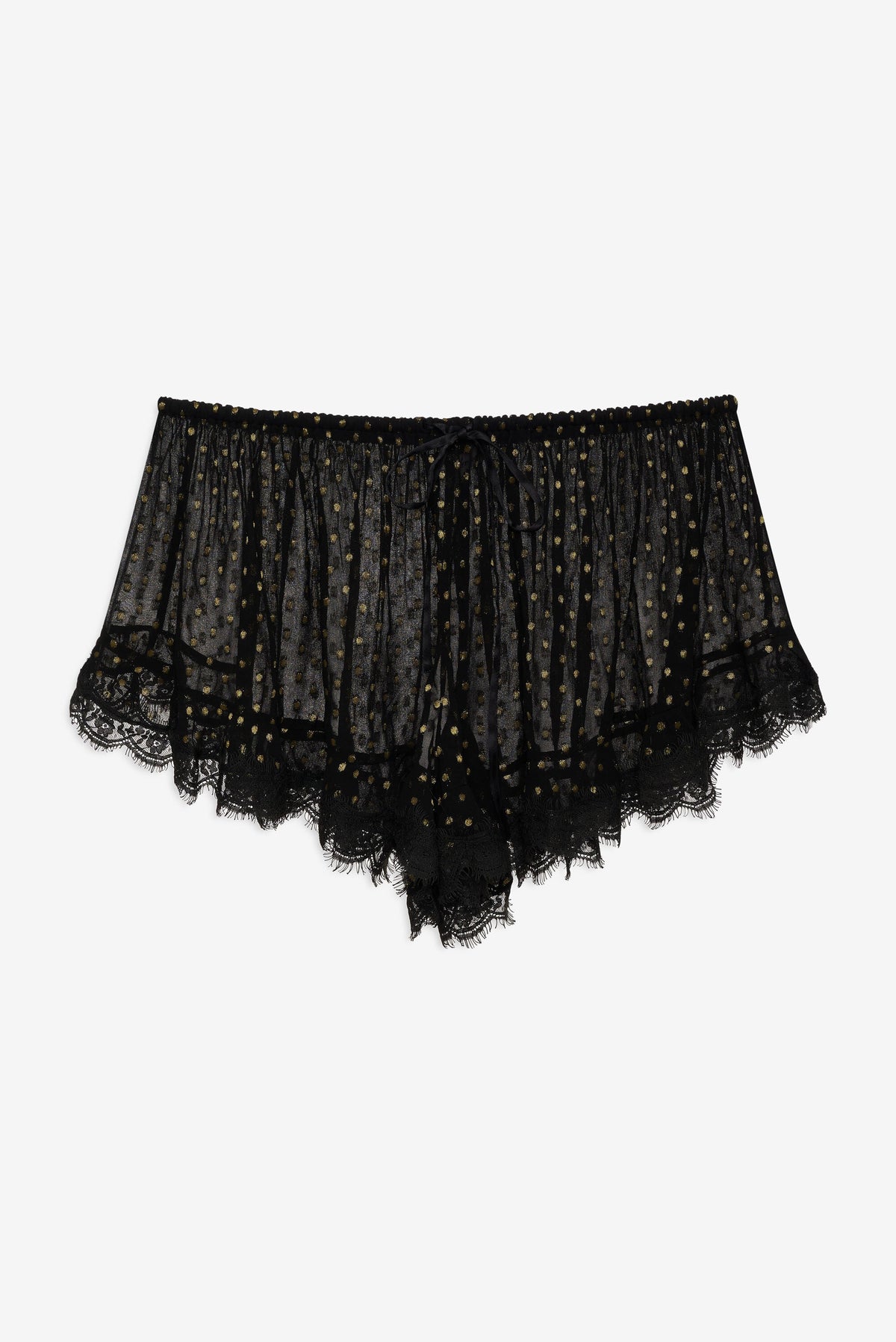 For Love & Lemons Liz Lurex Dot Short