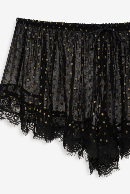 For Love & Lemons Liz Lurex Dot Short