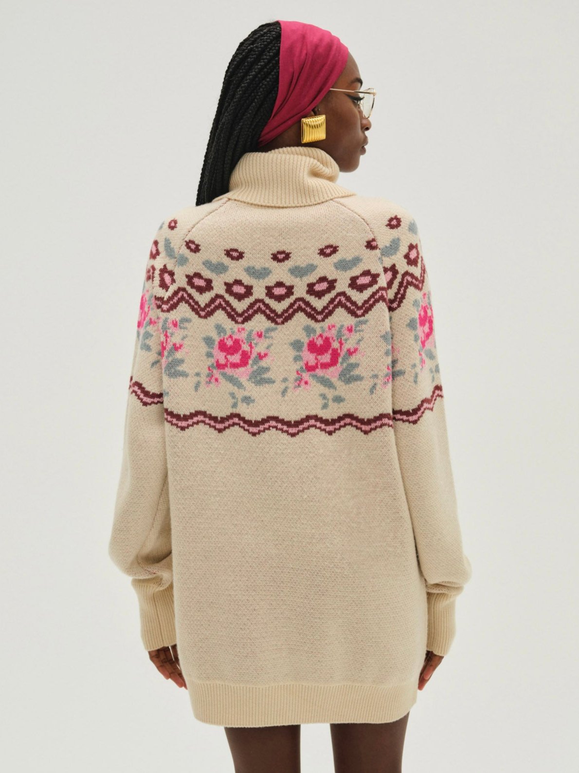 For Love & Lemons Ski Lodge Oversized Sweater