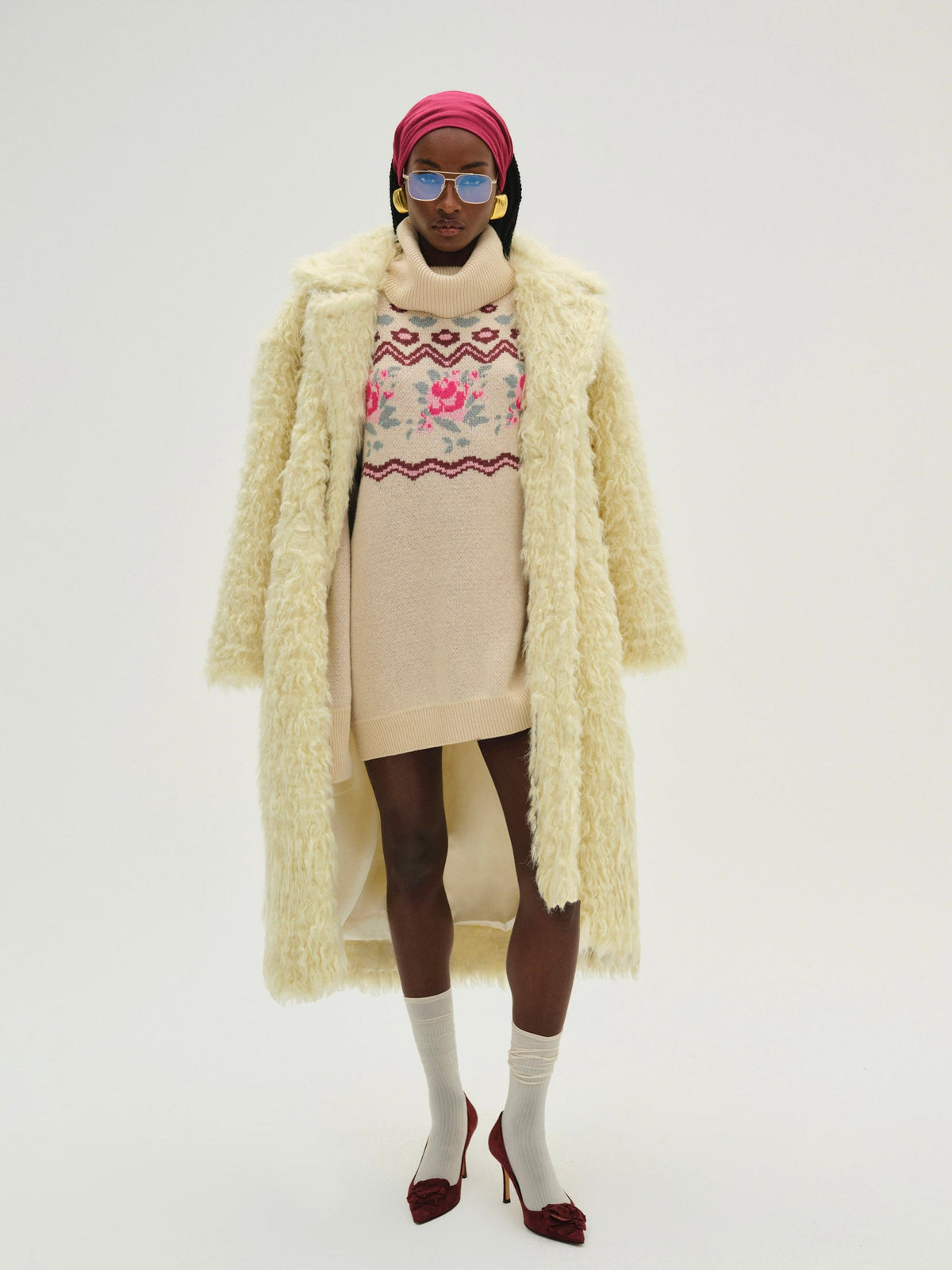 For Love & Lemons Ski Lodge Oversized Sweater