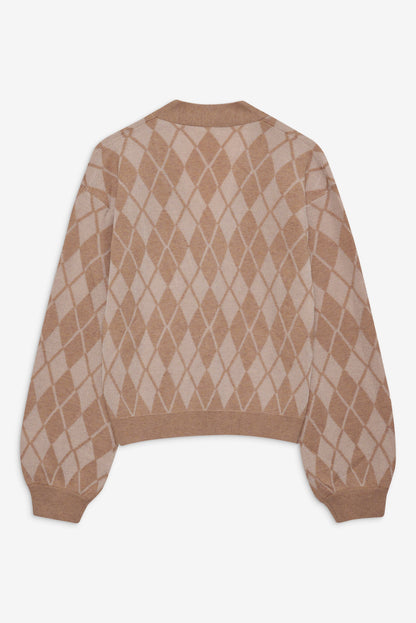 For Love & Lemons Cassidy Argyle Cardigan