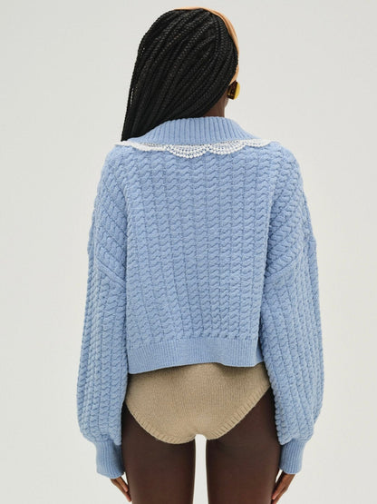 For Love & Lemons Tierra Knit Jacket