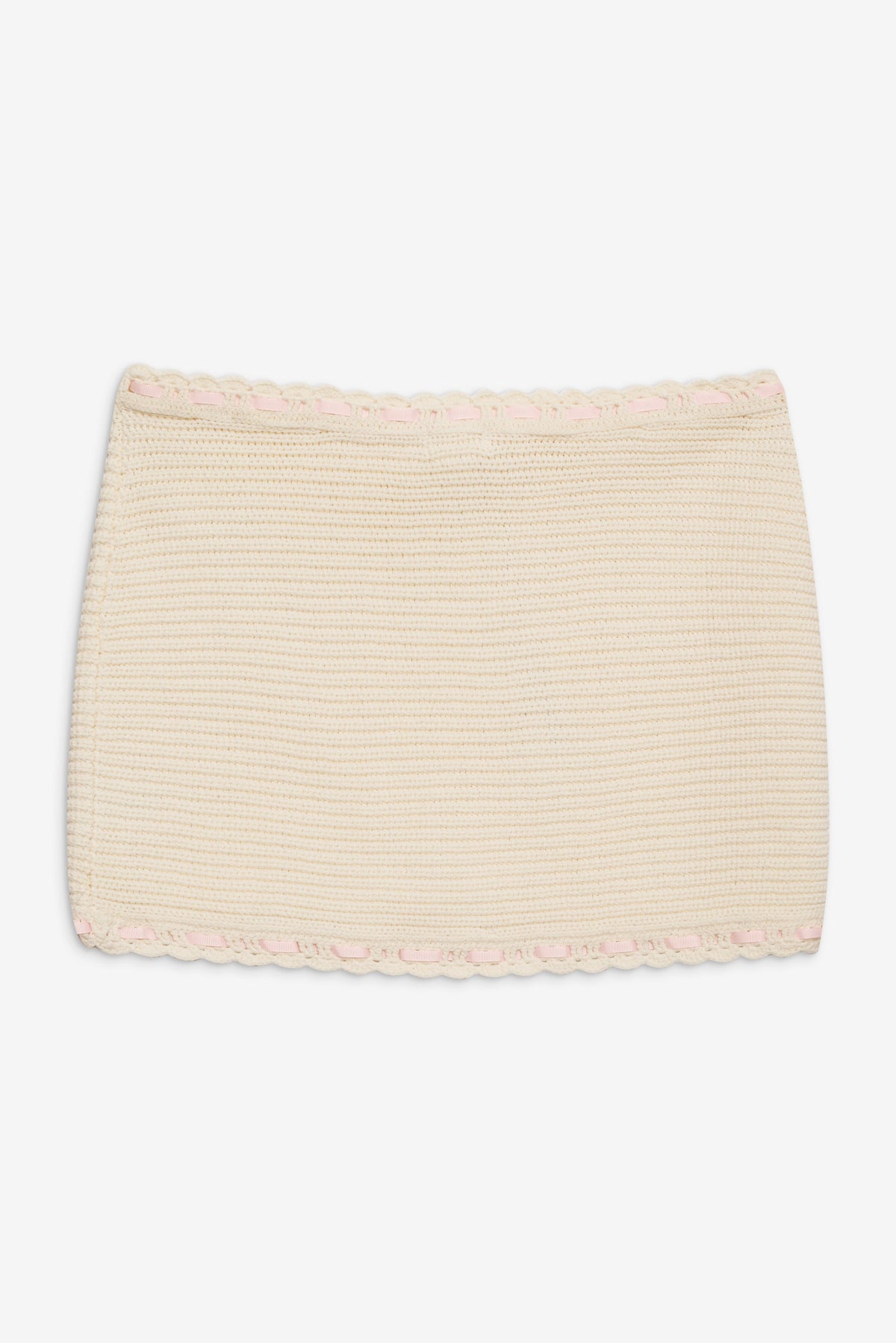 For Love & Lemons Kelsey Crochet Mini Skirt