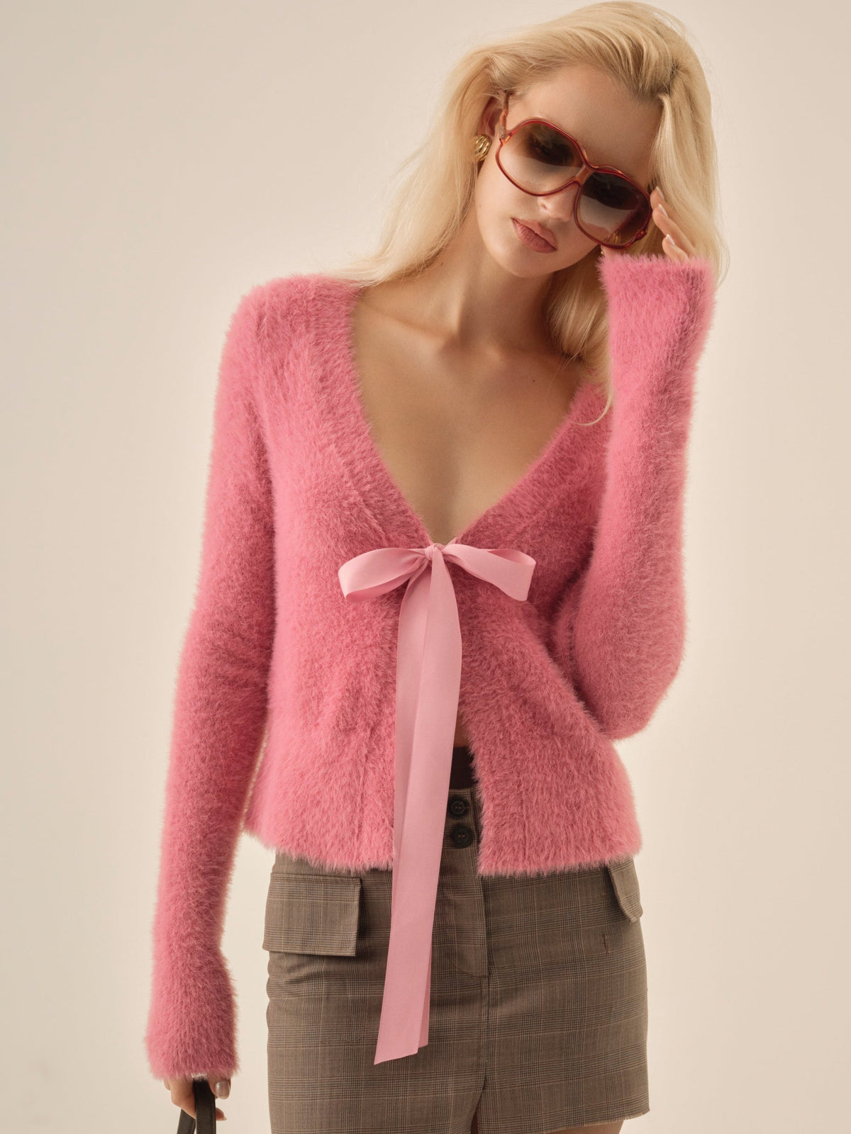 For Love & Lemons Tayla Knit Cardigan