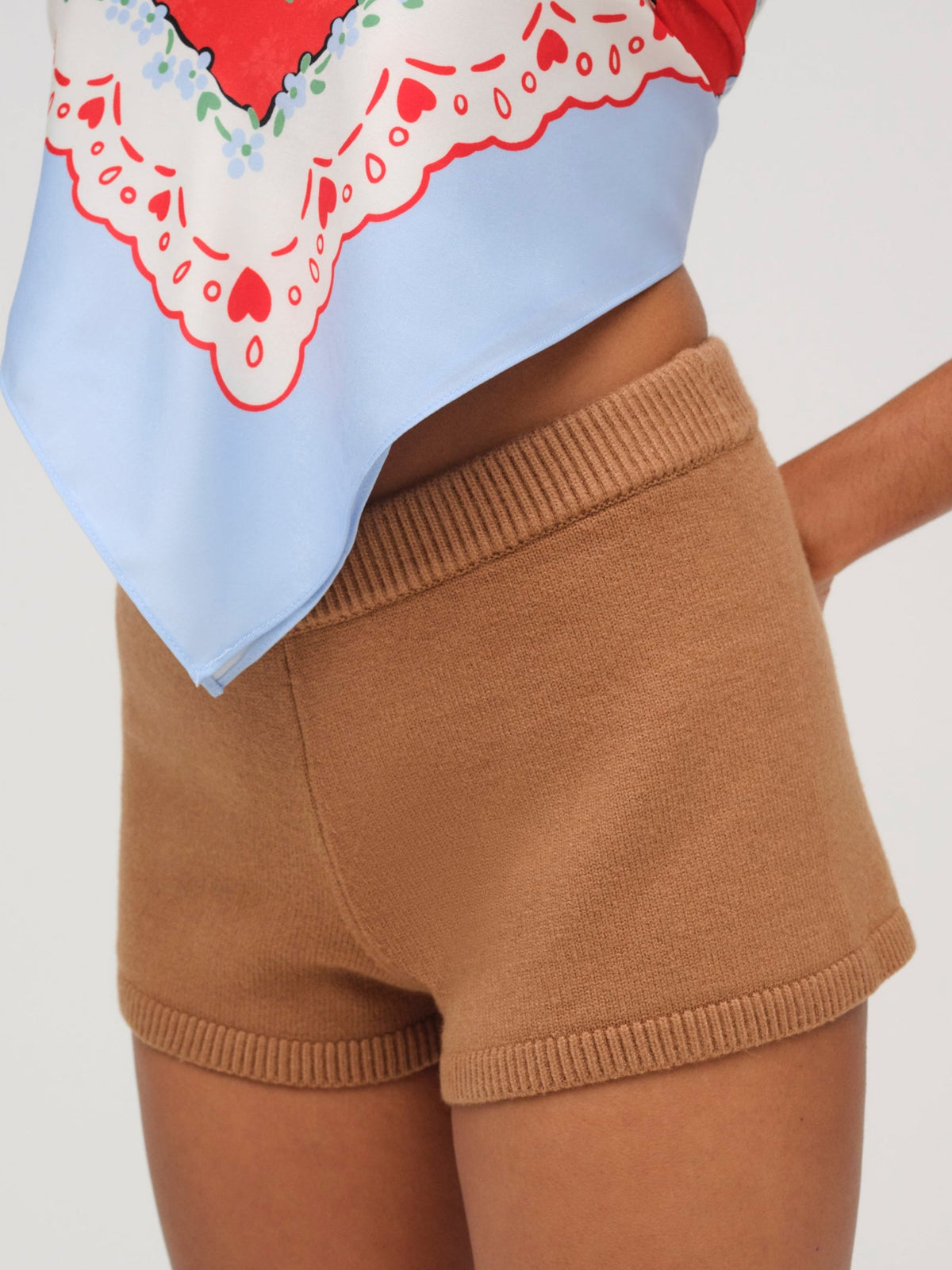For Love & Lemons Ellie Knit Short