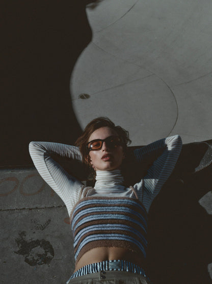 For Love & Lemons Nora Striped Tank