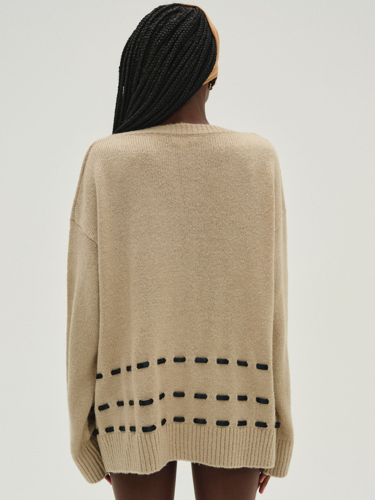 For Love & Lemons Solana Cardigan with Scarf