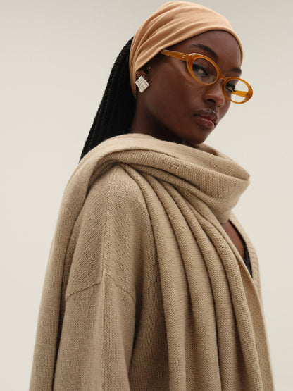 For Love & Lemons Solana Cardigan with Scarf