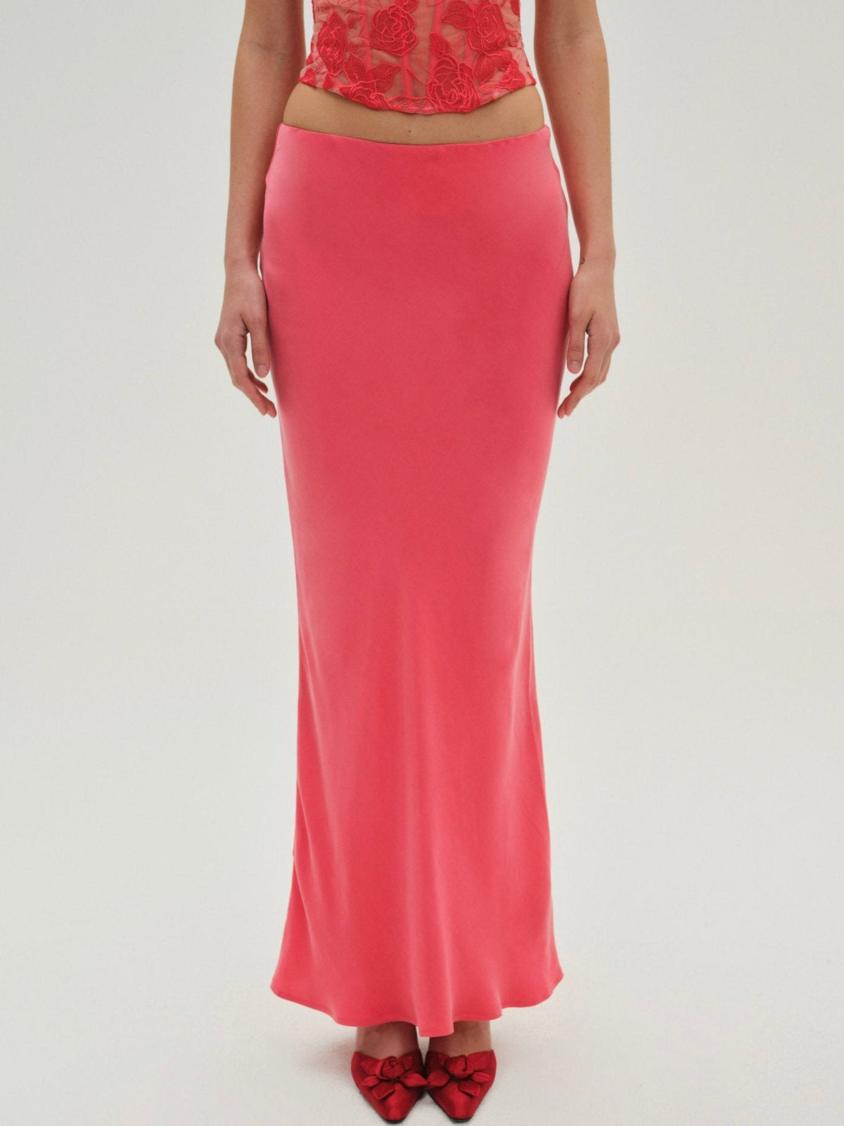 For Love & Lemons Lena Maxi Skirt