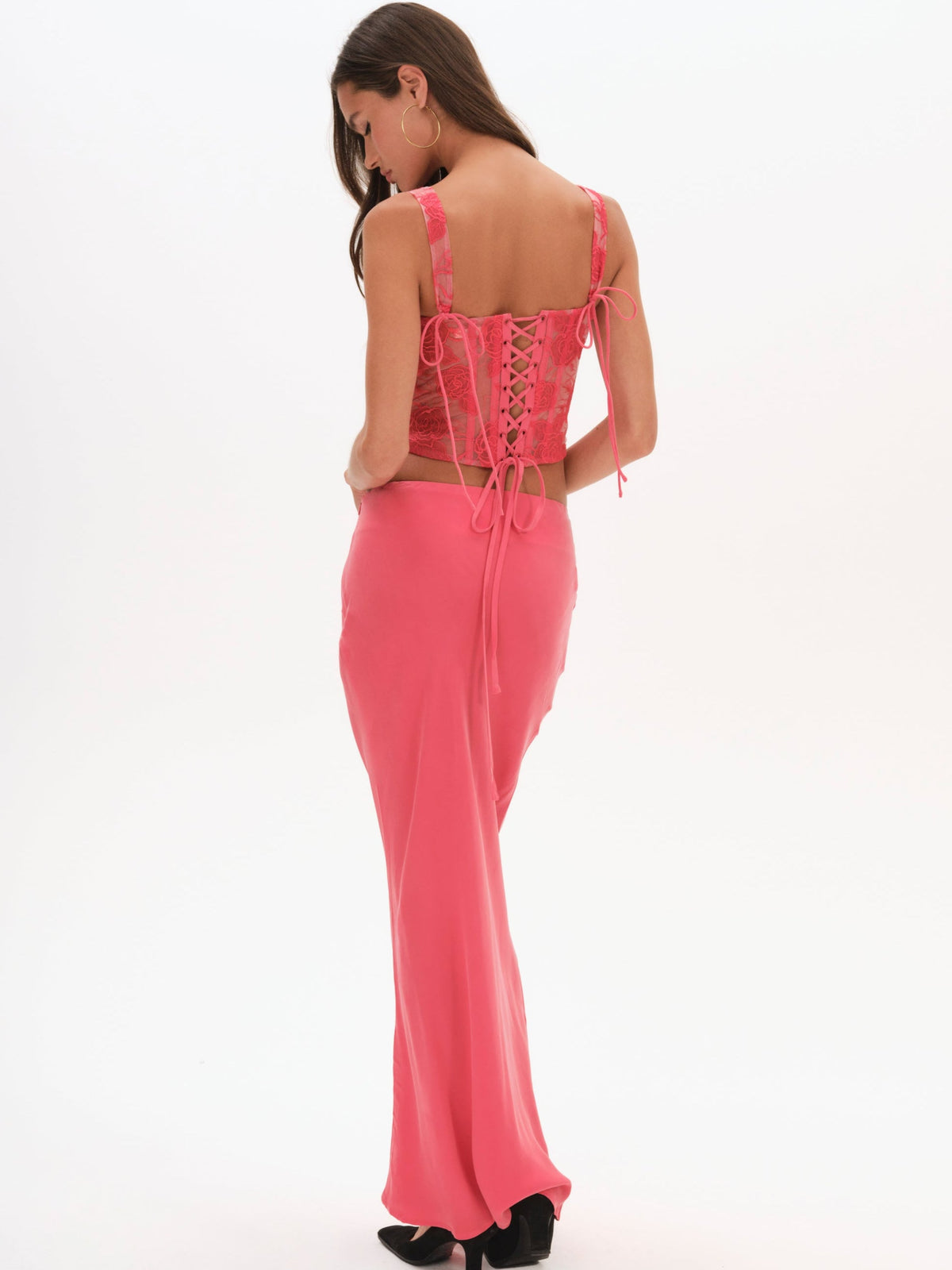 For Love & Lemons Lena Maxi Skirt