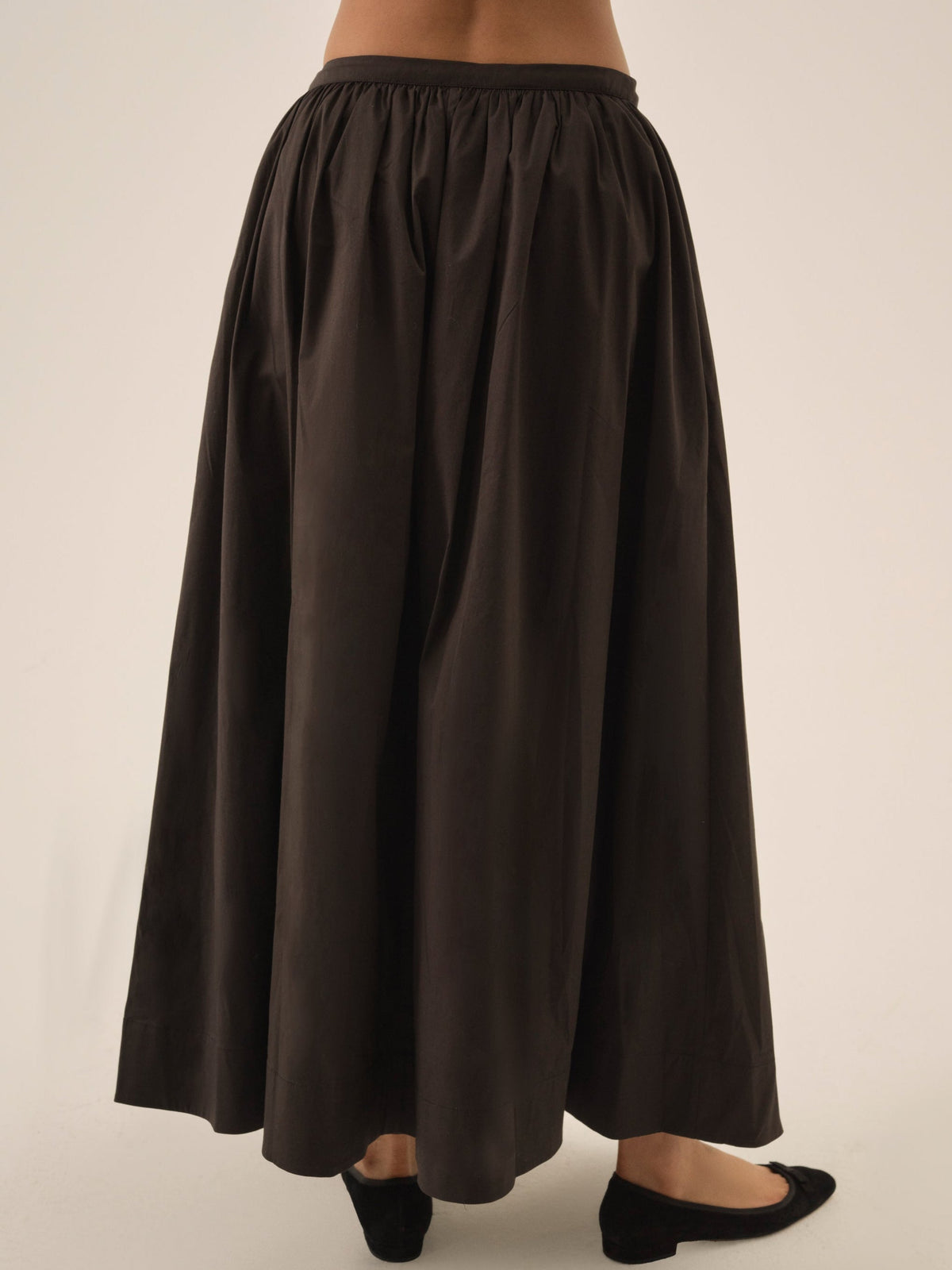 For Love & Lemons Train Station Poplin Maxi Skirt