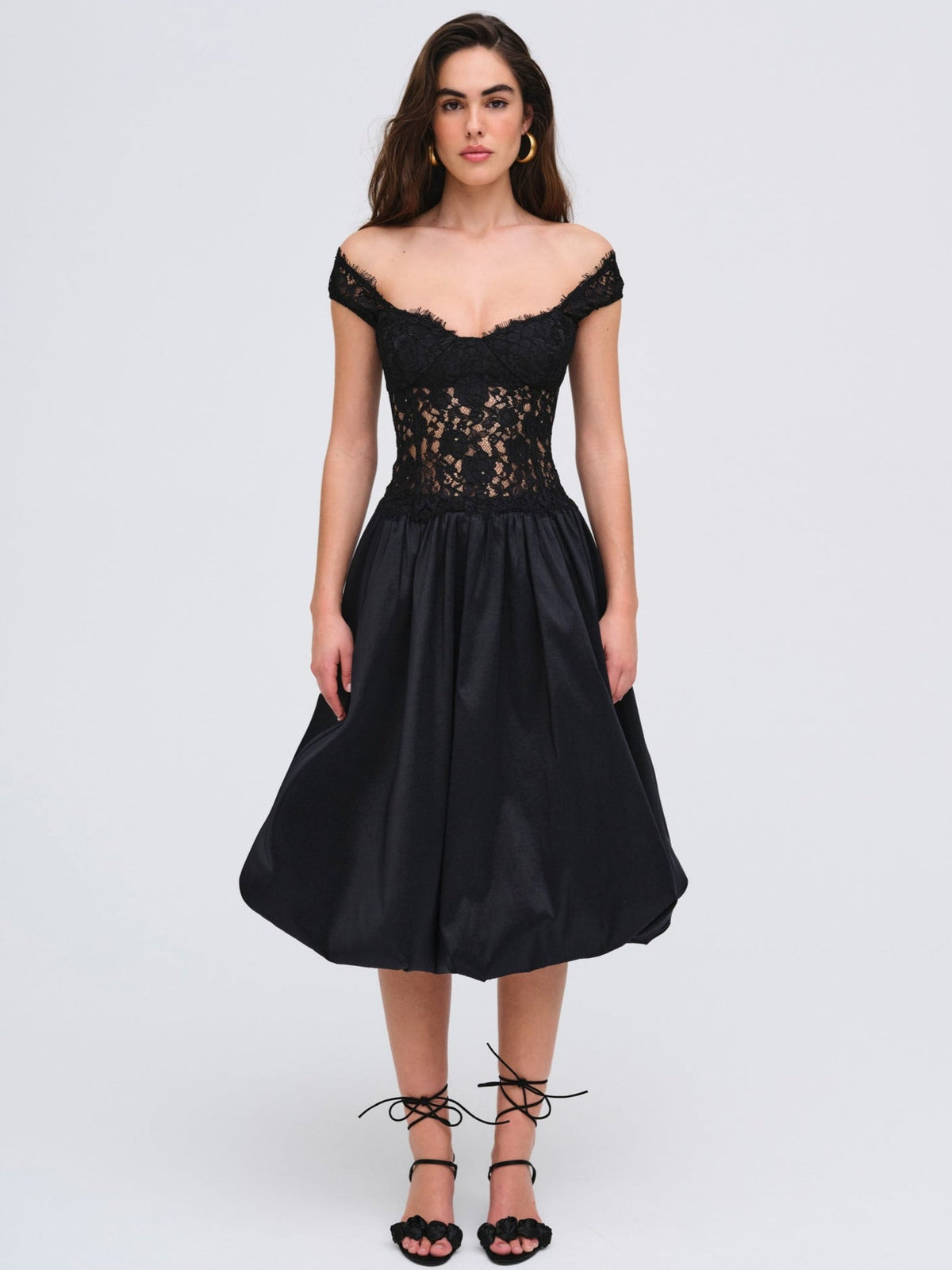 For Love & Lemons Waverley Midi Skirt