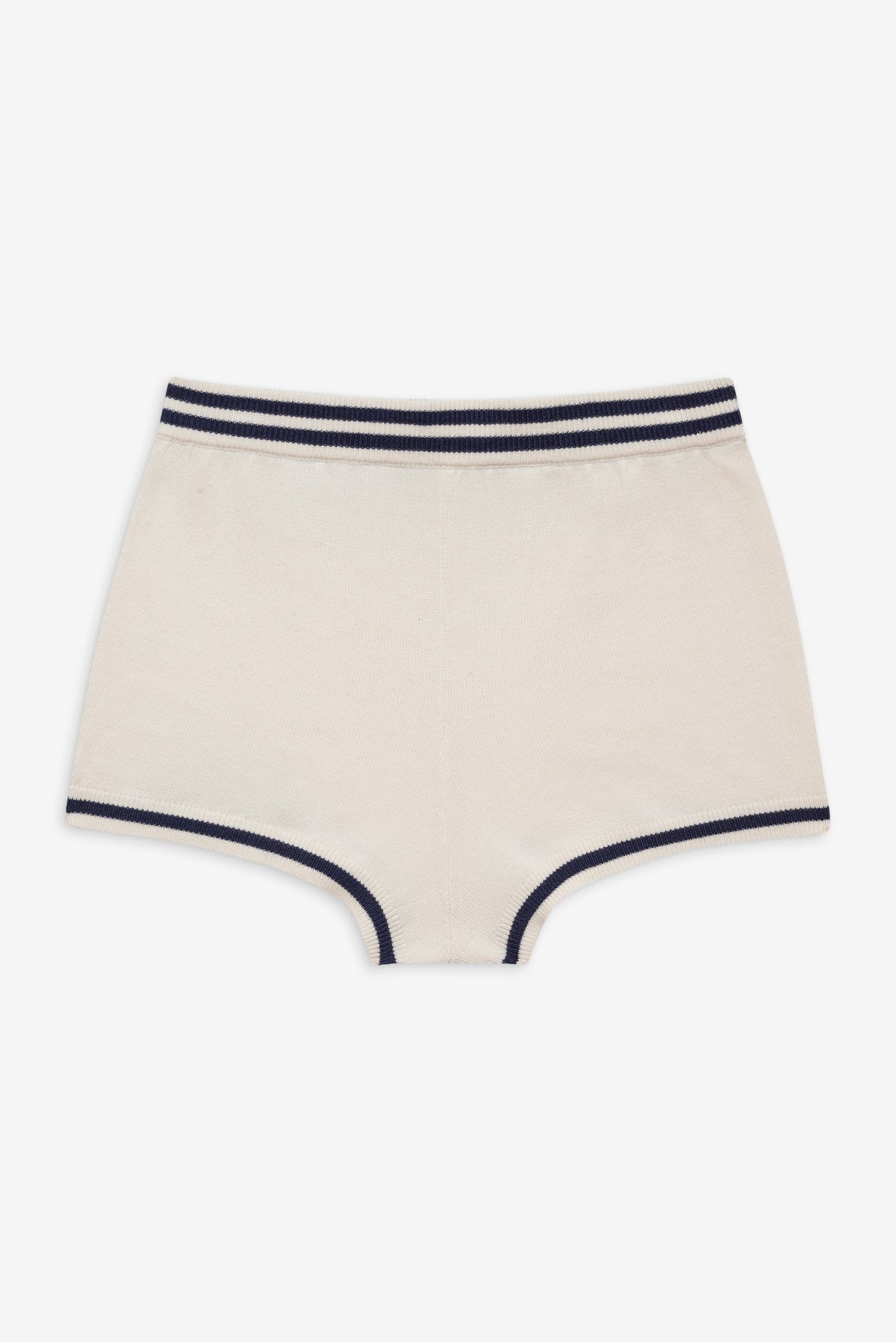 For Love & Lemons Simona Pointelle Striped Short