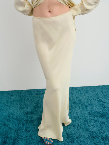 For Love & Lemons Clarabell Maxi Skirt