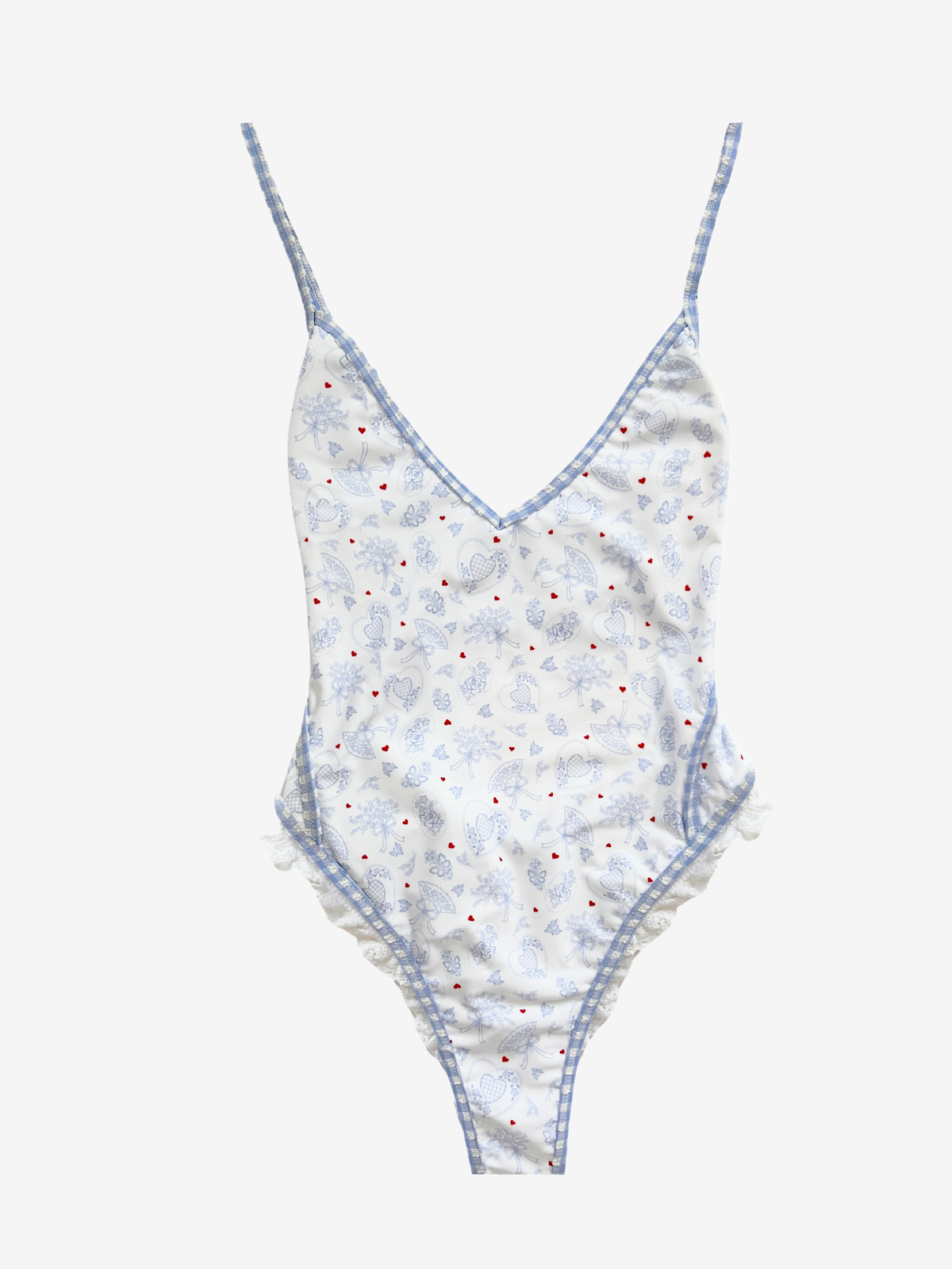For Love & Lemons Strappy One Piece Swimsuit